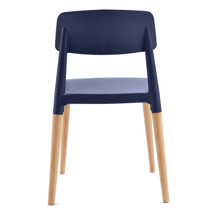 AllModern Jago Solid Back Stacking Side Chair & Reviews Wayfair Canada